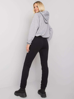 Czarno-szary komplet z naszywką Danielle