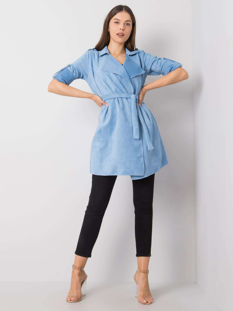 Niebieska narzutka Smith