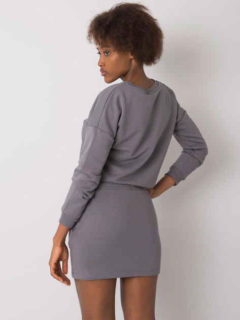 Ciemnoszary komplet Daniela RUE PARIS