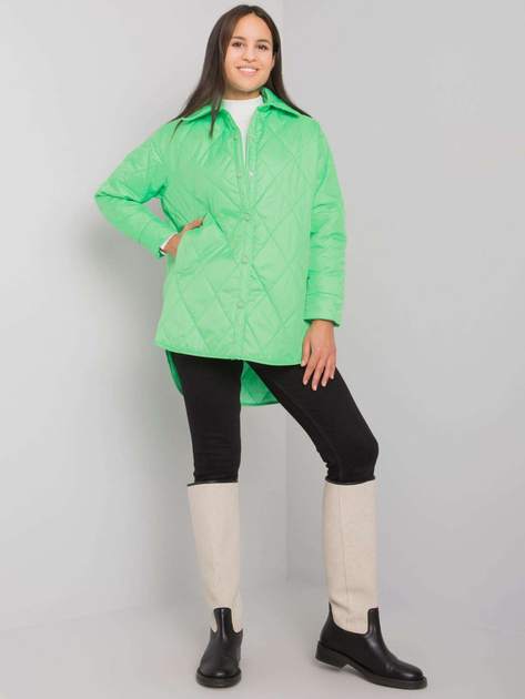 Zielona damska kurtka pikowana Zenya