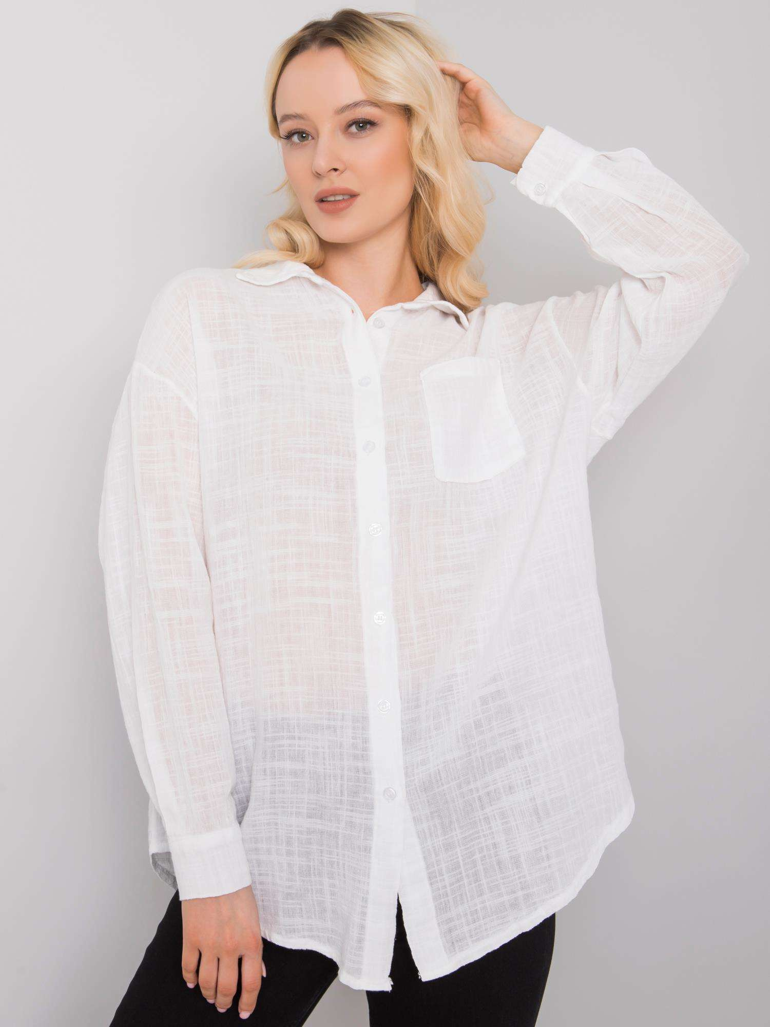 White cotton shirt Etta OCH BELLA