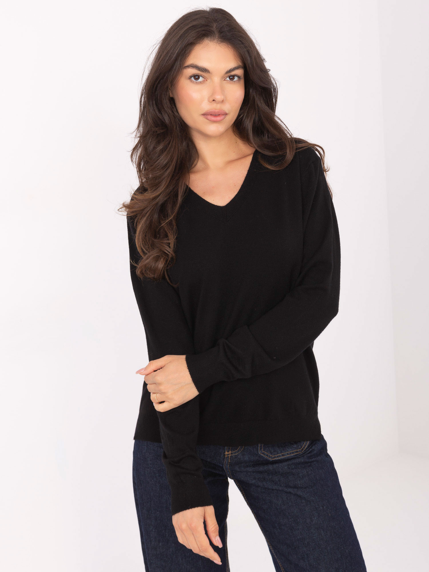 Sweter czarny