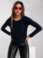 Granatowa bluzka Carla