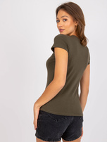 Khaki t-shirt Peachy