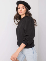 Czarna bluza Hattie NIE ZNASZ MNIE