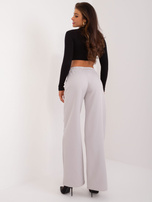 Hurt hellgraue Stoffhose von Anzug RUE PARIS.