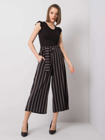 Schwarze Hose Valerie RUE PARIS.