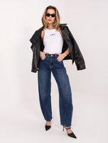 Biały damski tank top z haftowanym napisem SUBLEVEL 