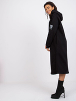 Czarna sukienka dresowa basic Stella RUE PARIS 