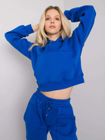 Ciemnoniebieski komplet dresowy bawełniany Solange