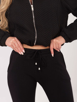 Czarne spodnie Faster