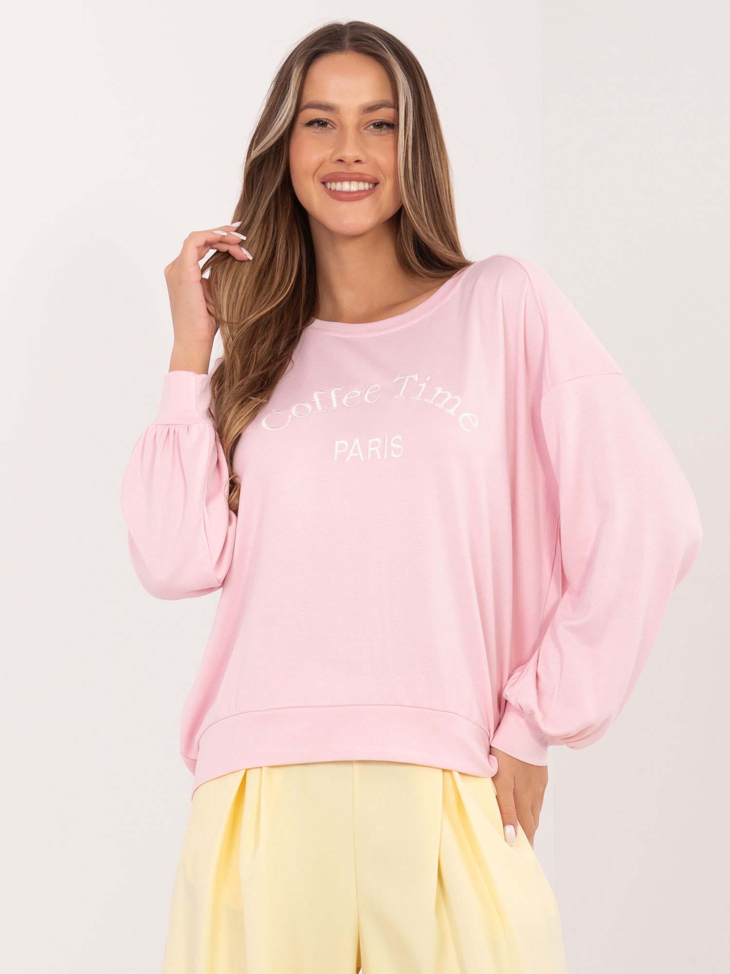 Bluza jasny różowy