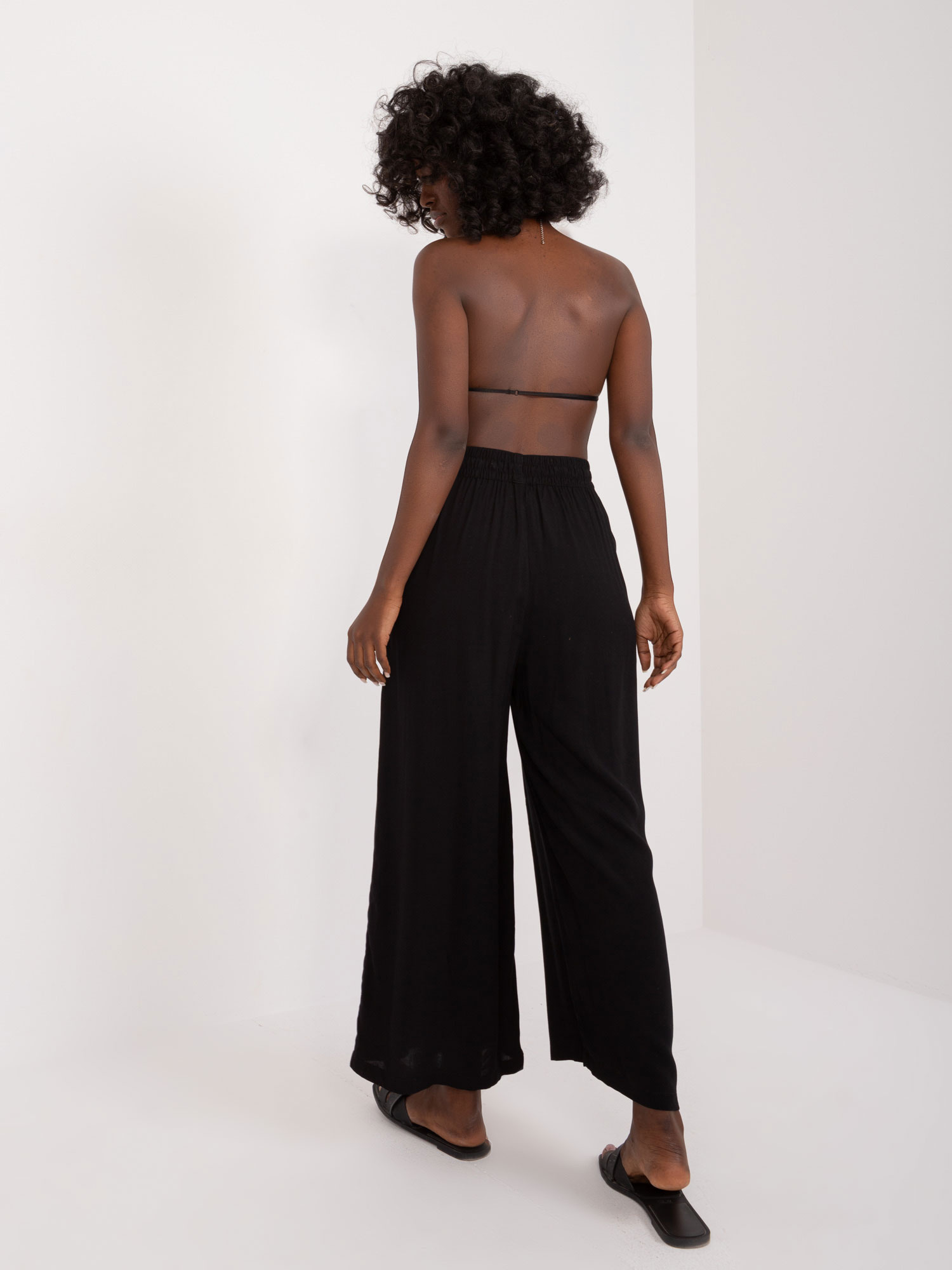 Hurt Black summer pants with pockets SUBLEVEL.