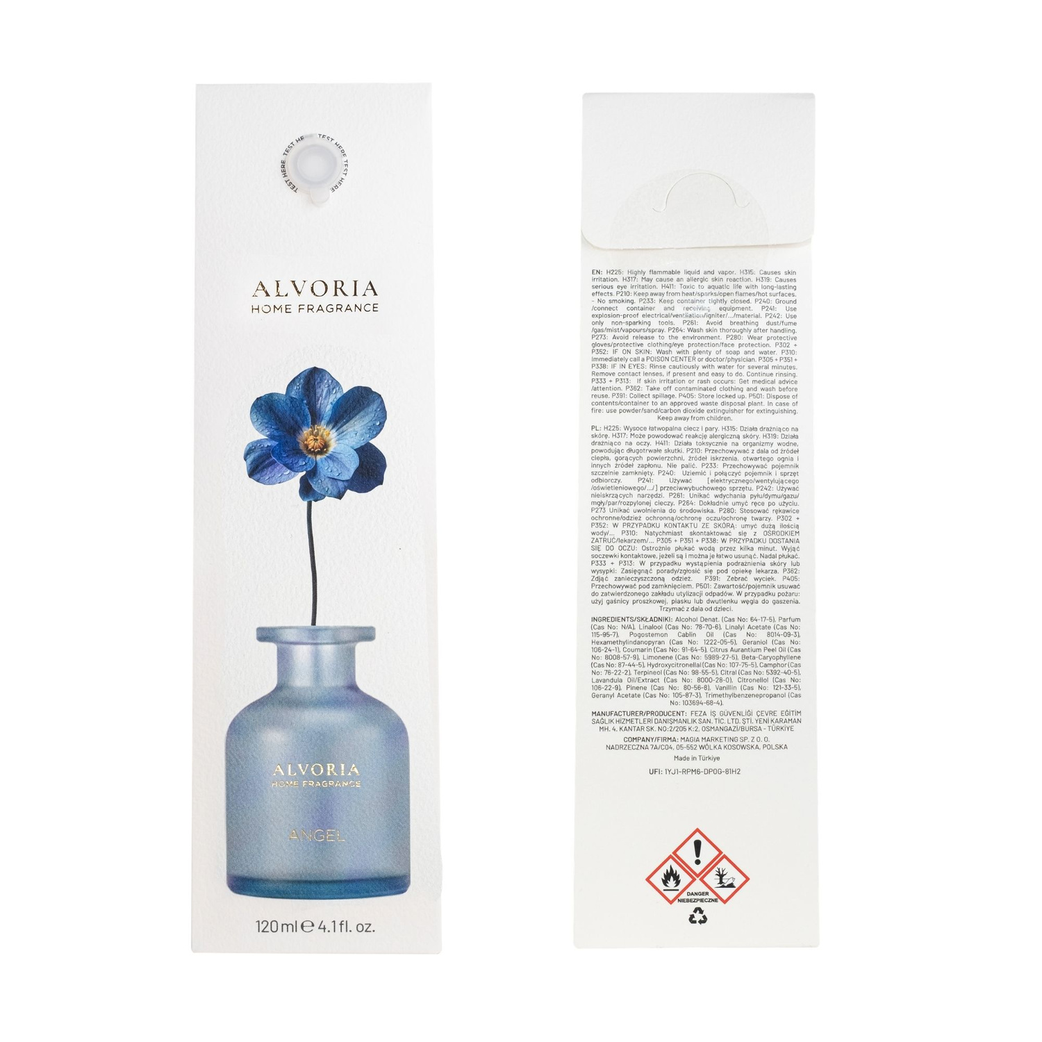 Anděl - Domácí vůně Alvoria 120 ml