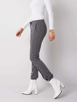 Ciemnoszare spodnie Limma