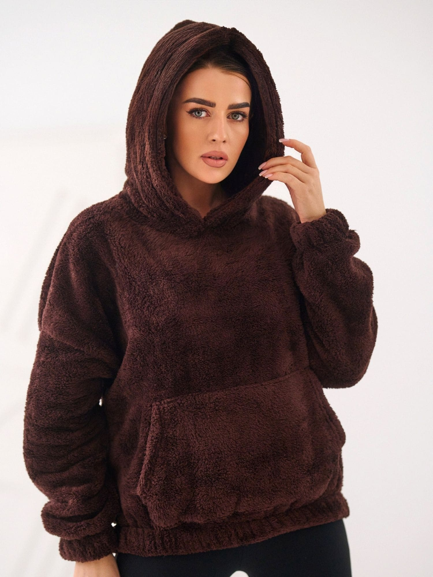 Bluza ciemny brązowy