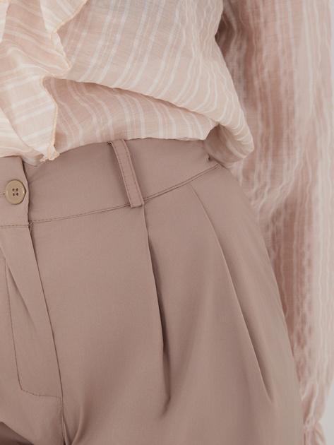 Fango szerokie spodnie z kieszeniami RUE PARIS