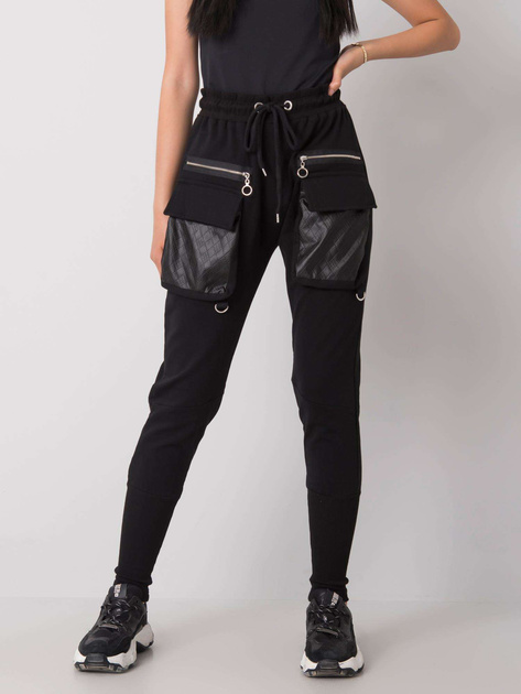 Czarne spodnie dresowe Rachel