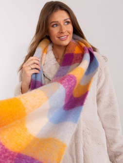 Scarf violet Wool Fashion Italia
