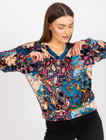 Blue Ruby Prints Ladies Blouse
