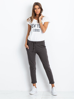 Ciemne khaki spodnie Approachable