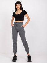 Ciemnoszare spodnie Faster