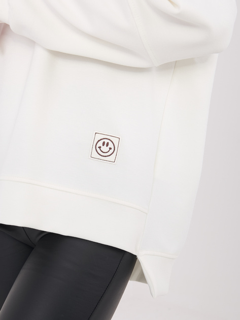 Ecru bluza z okrągłym dekoltem RUE PARIS