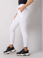 Białe spodnie Cadence