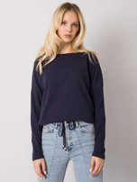 Granatowa bluzka Carla