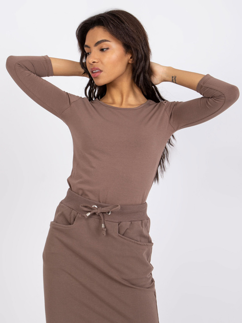 Brązowa bluzka Mona