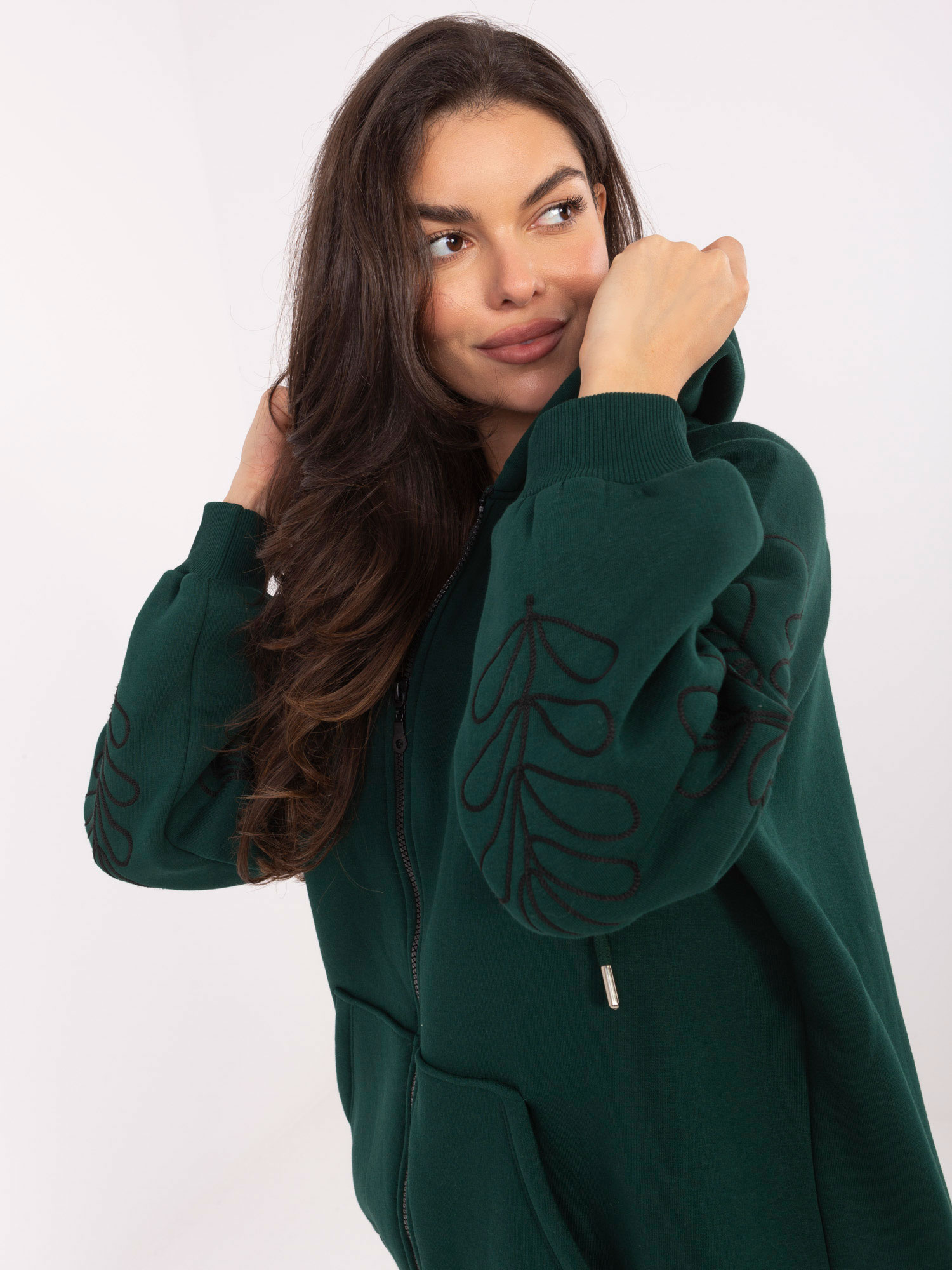 Bluza ciemny zielony