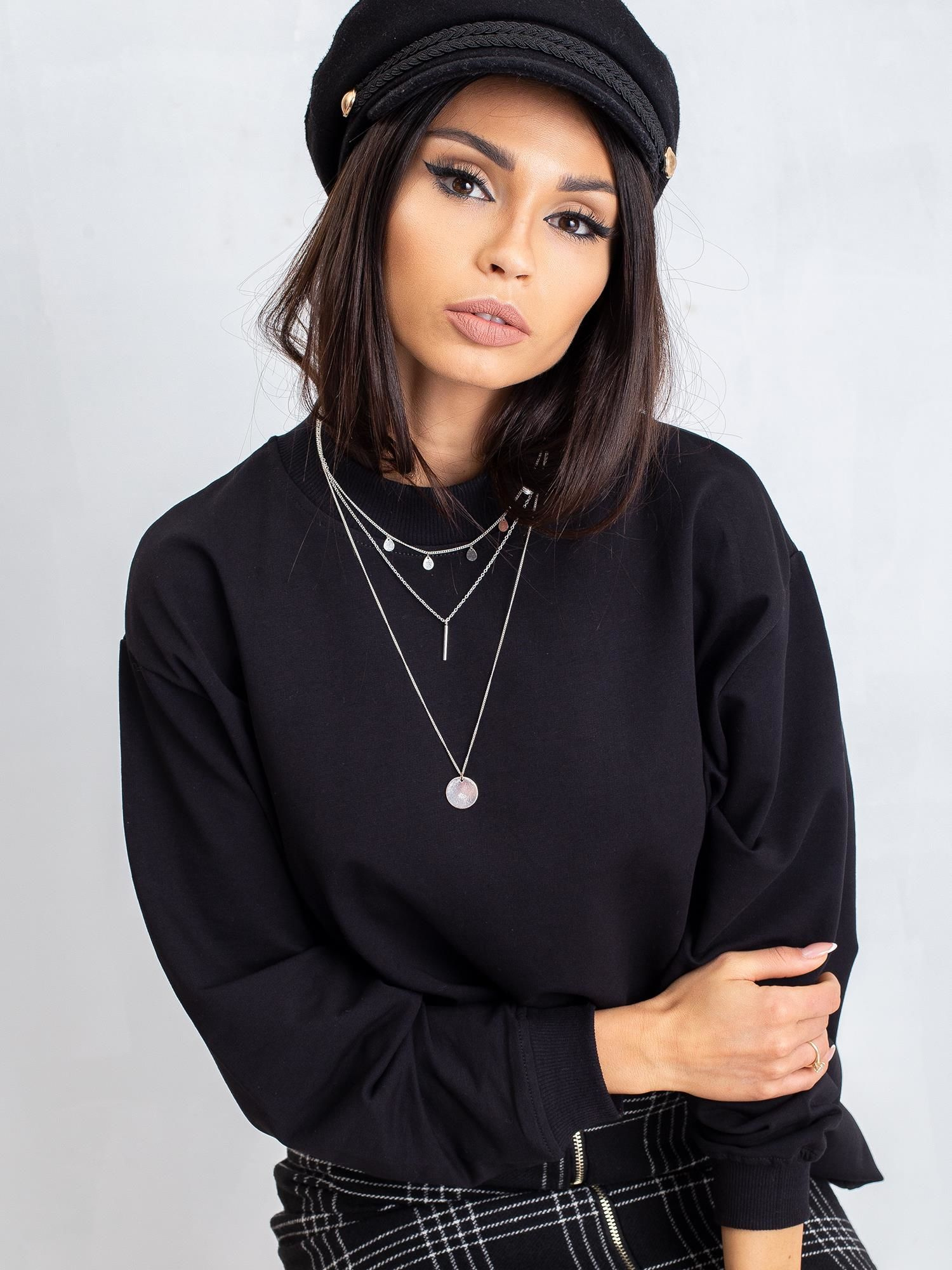 Czarna bluza Twist