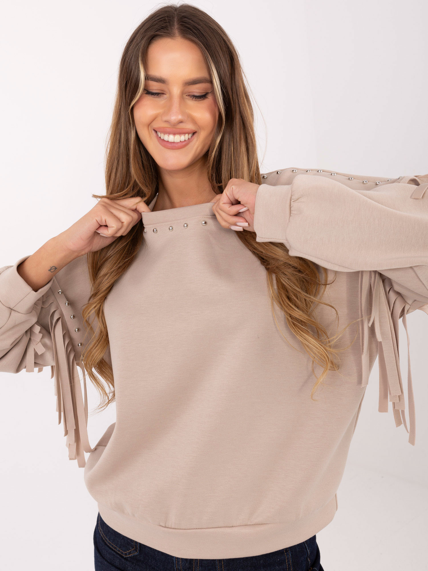 Bluza beżowy