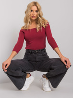 Bordowa bluzka Blink