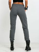 Ciemnoszare spodnie Faster