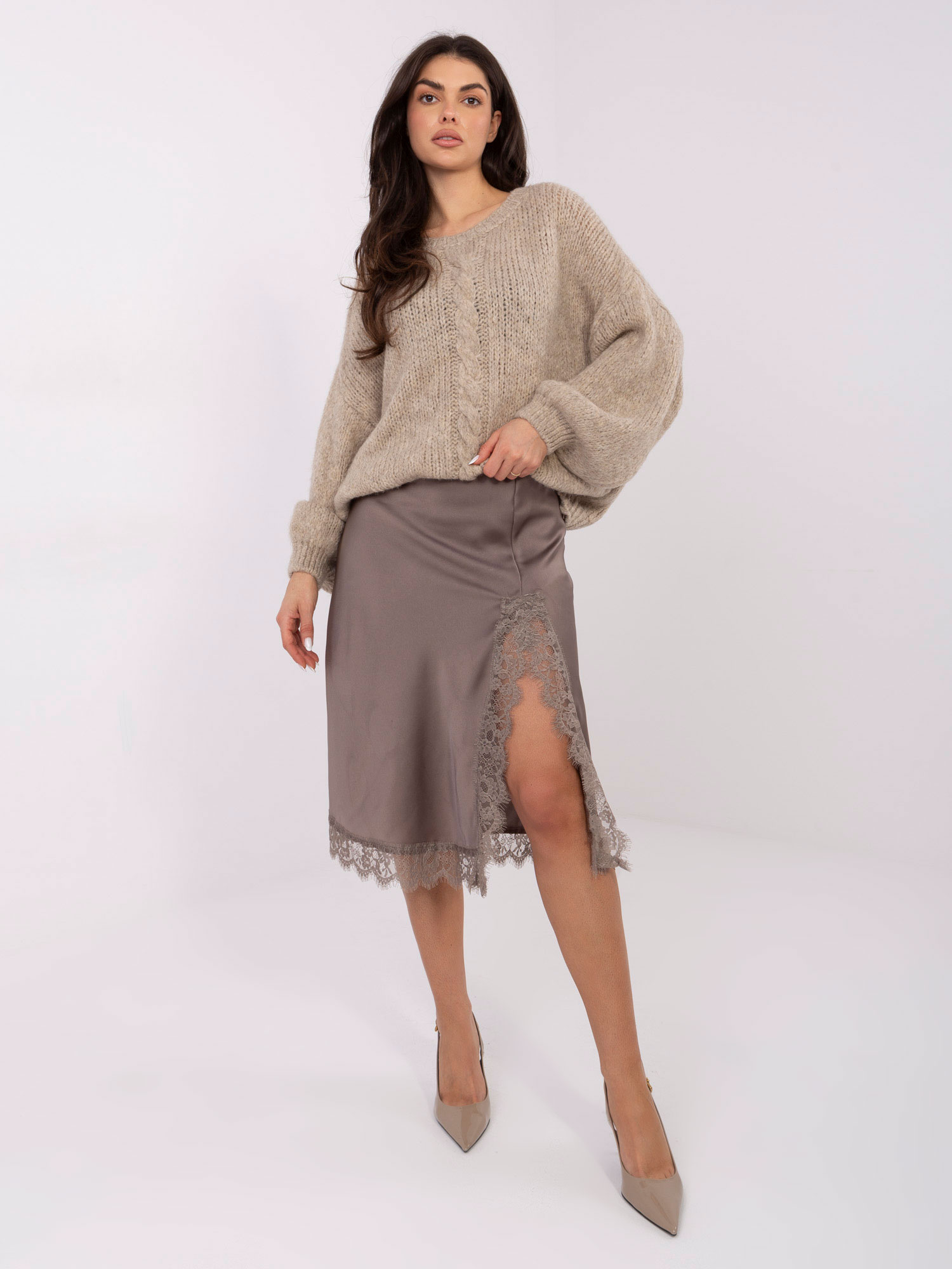 Sweter beżowy