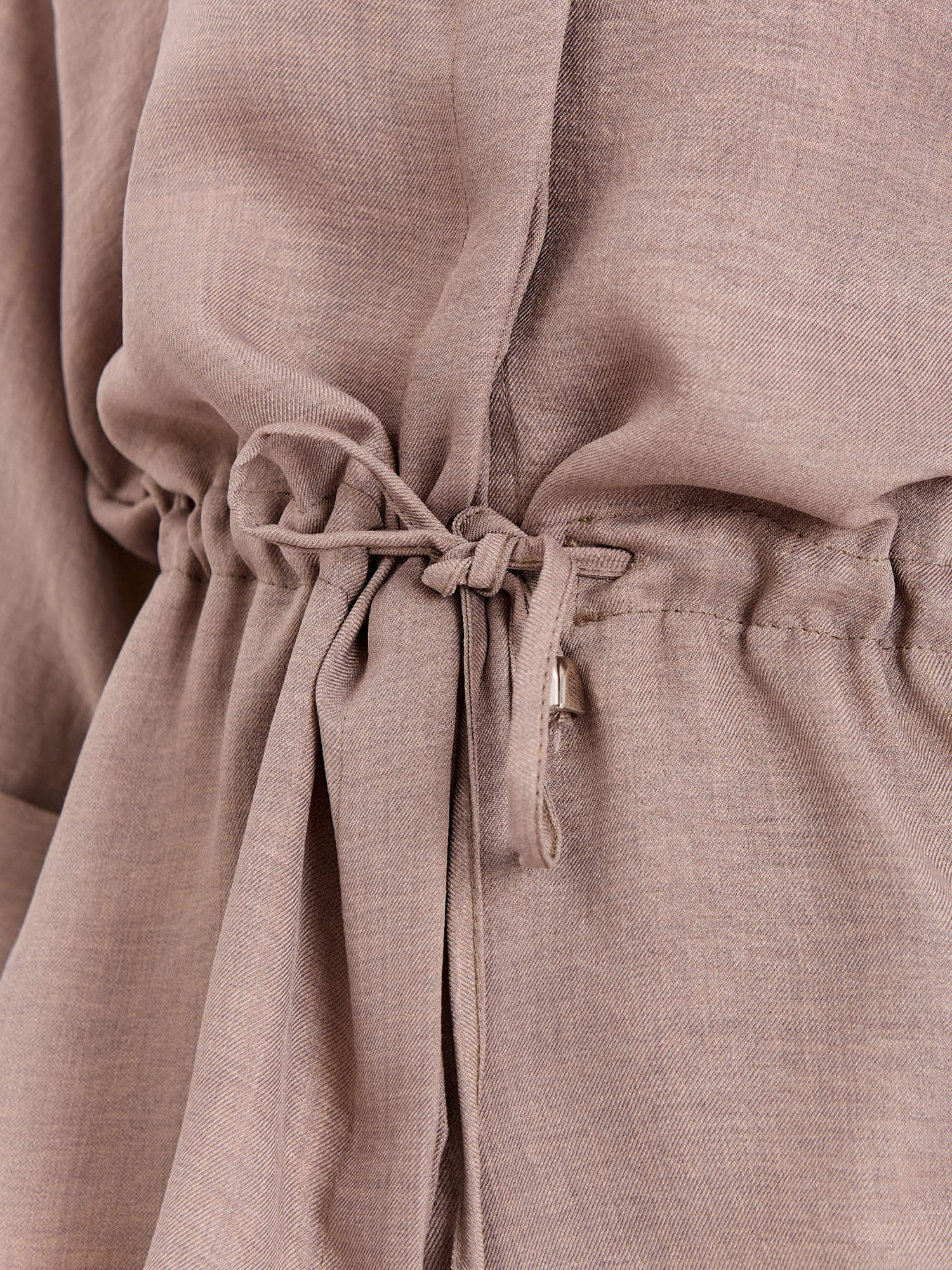 Komplet ciemny bezowy