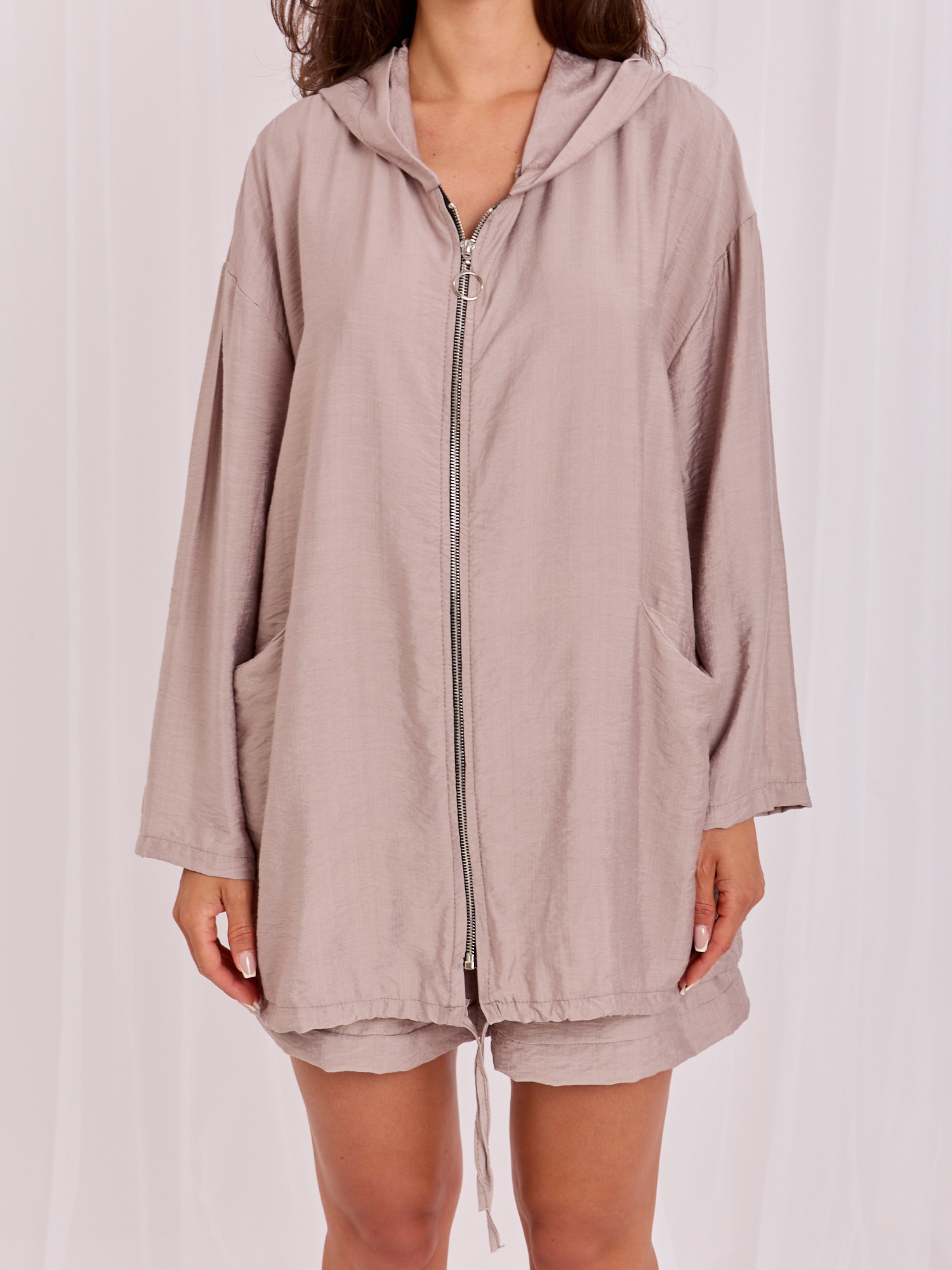 Fango rozpinana bluza ze ściągaczem RUE PARIS