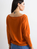 Ciemnopomarańczowa bluzka Fiona
