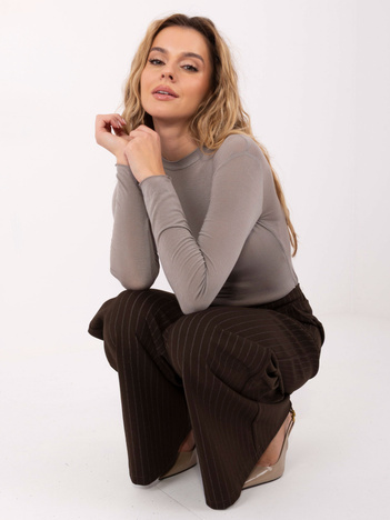 Fango dopasowana bluzka z miękkiej tkaniny