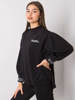 Czarna bluza bez kaptura Laylin