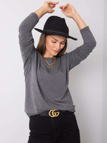 Ciemnoszara melanżowa bluzka Larissa