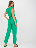 Hurtownia Zielony lekki komplet casualowy na lato RUE PARIS