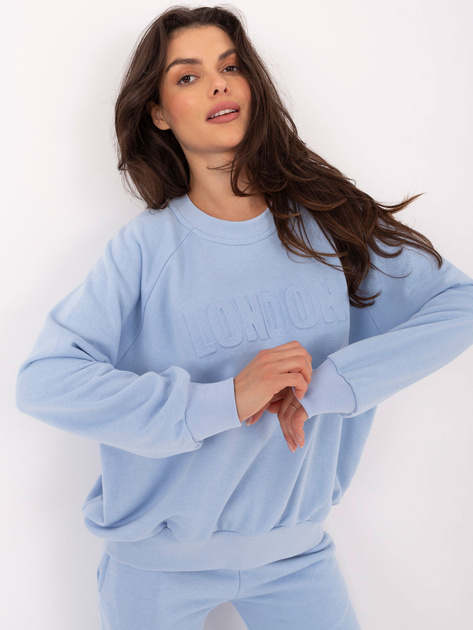 Hurt Jasnoniebieski damski komplet dresowy z napisem