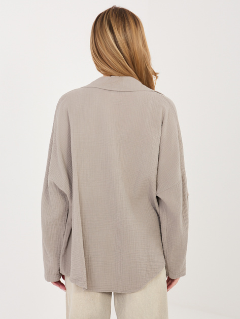 Fango muślinowa koszula z kołnierzykiem