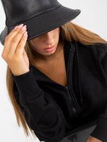 Hurt Czarna dresowa bluza rozpinana z kieszeniami SUBLEVEL 