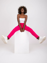 Fuksjowe spodnie basic Approachable