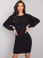 Black fitted dress Violette RUE PARIS.