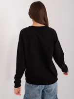 Hurt Czarna casualowa bluzka z dekoltem V