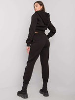 Czarny komplet dwuczęściowy Maxence